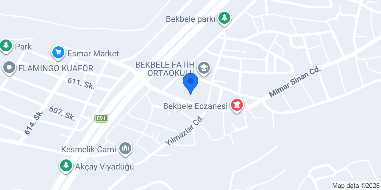 İskenderun Bekbele Aile Sağlık Merkezi konumu