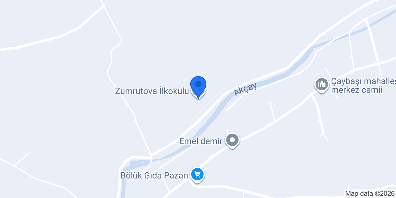 Zumrutova İlkokulu konumu