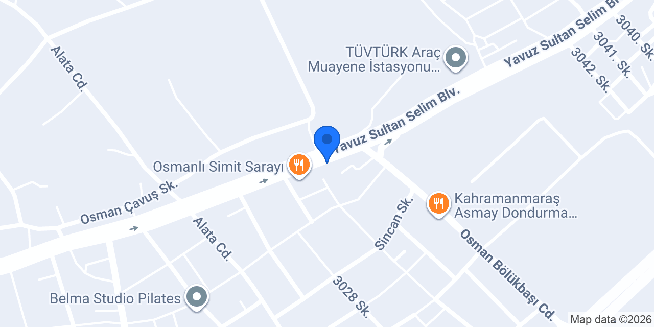 TUNÇ ECZANESİ ERDEMLİ MERSİN konumu