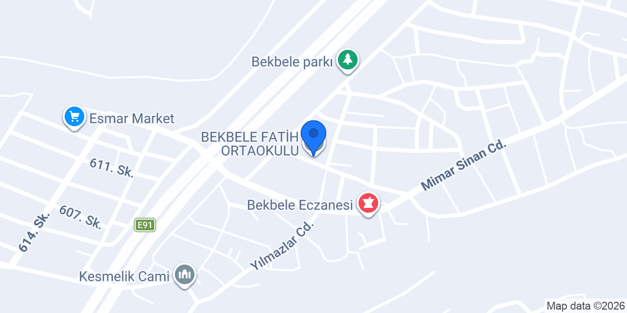 BEKBELE CUMHURİYET ANAOKULU konumu
