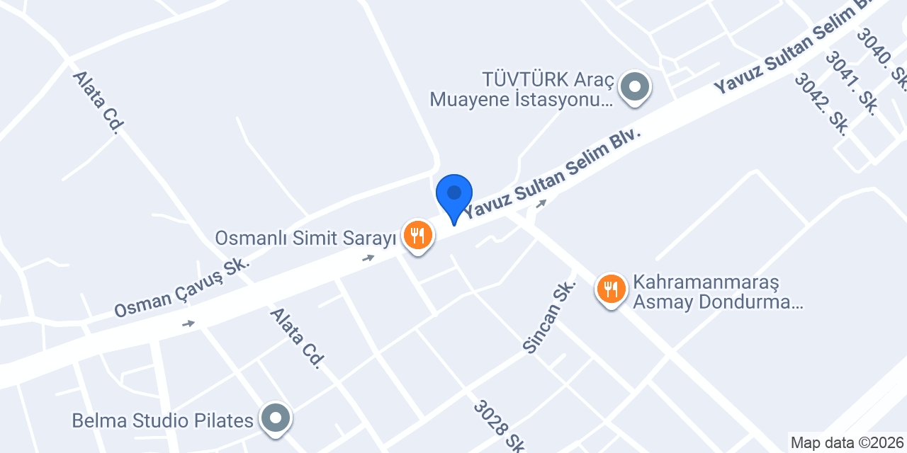 nadarlı otomotiv konumu