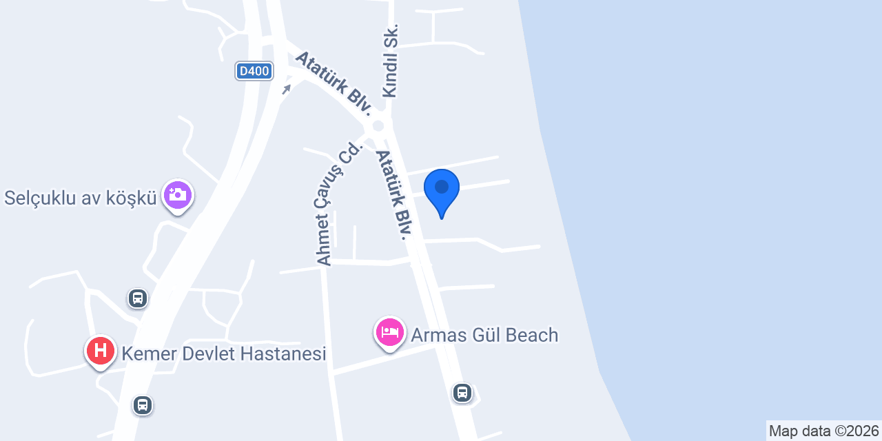 UĞUR OTEL BEACH konumu