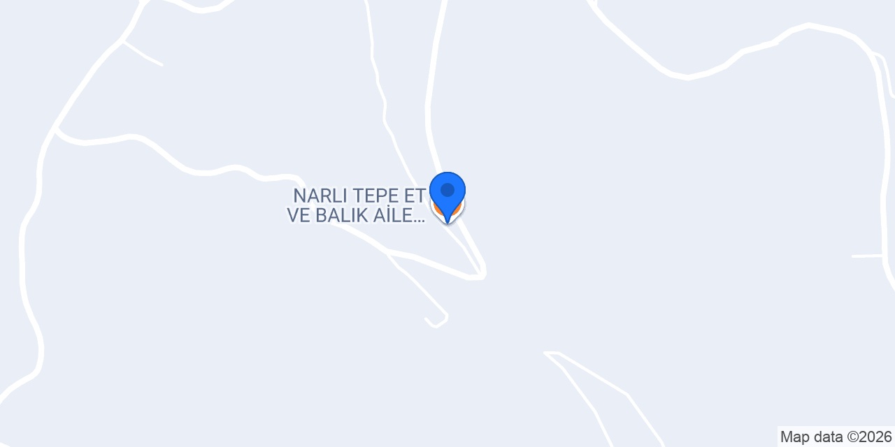 NARLI TEPE ET VE BALIK AİLE RESTORANTI konumu