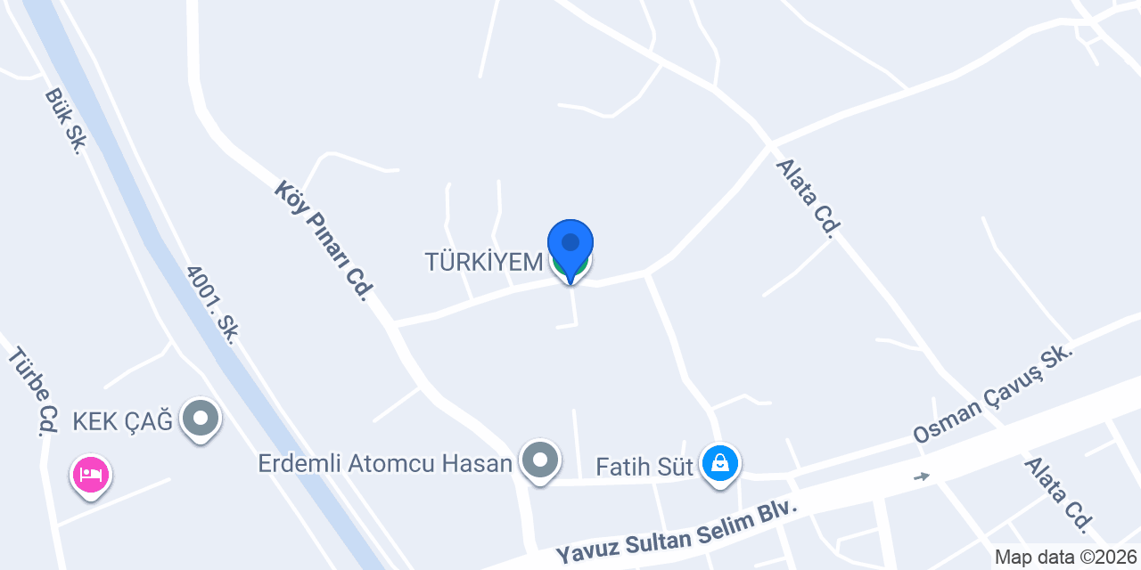 TÜRKİYEM konumu