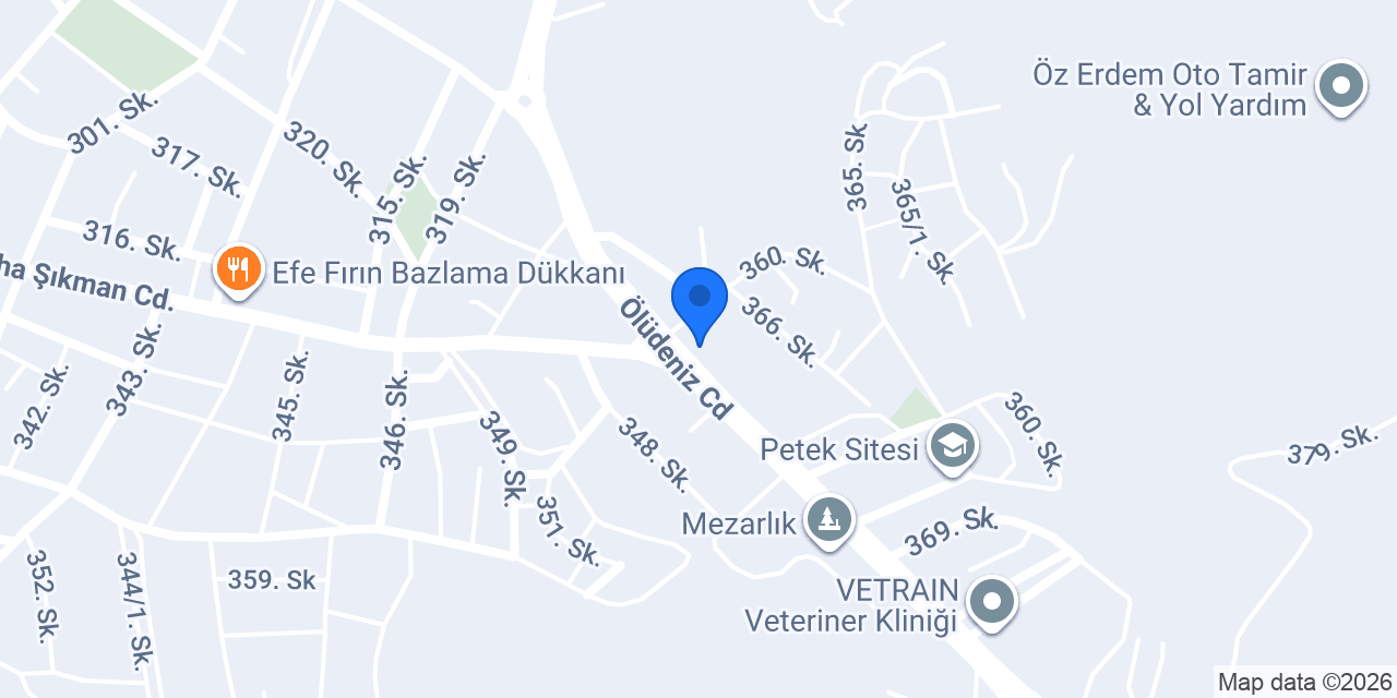 Fethiye / Efart Mimarlık & Reklam konumu