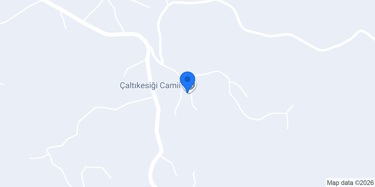 Çaltıkesiği Camii konumu