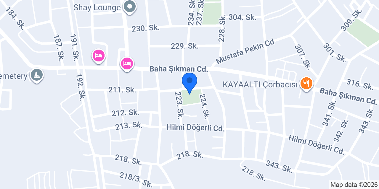 Taşyaka Parkı konumu