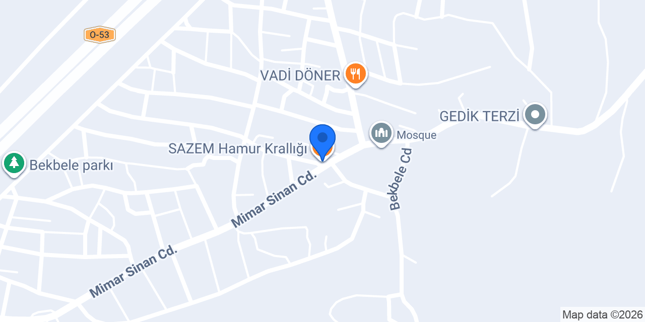 SAZEM Hamur Krallığı konumu