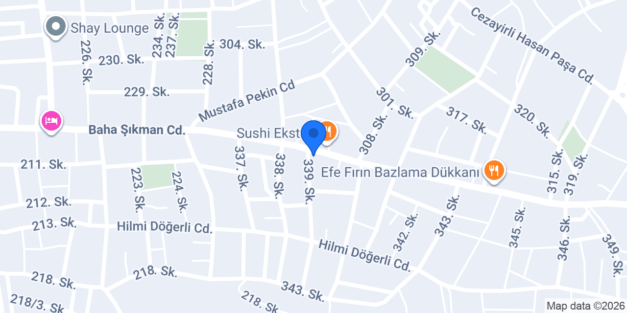 Fethiye Sushi konumu