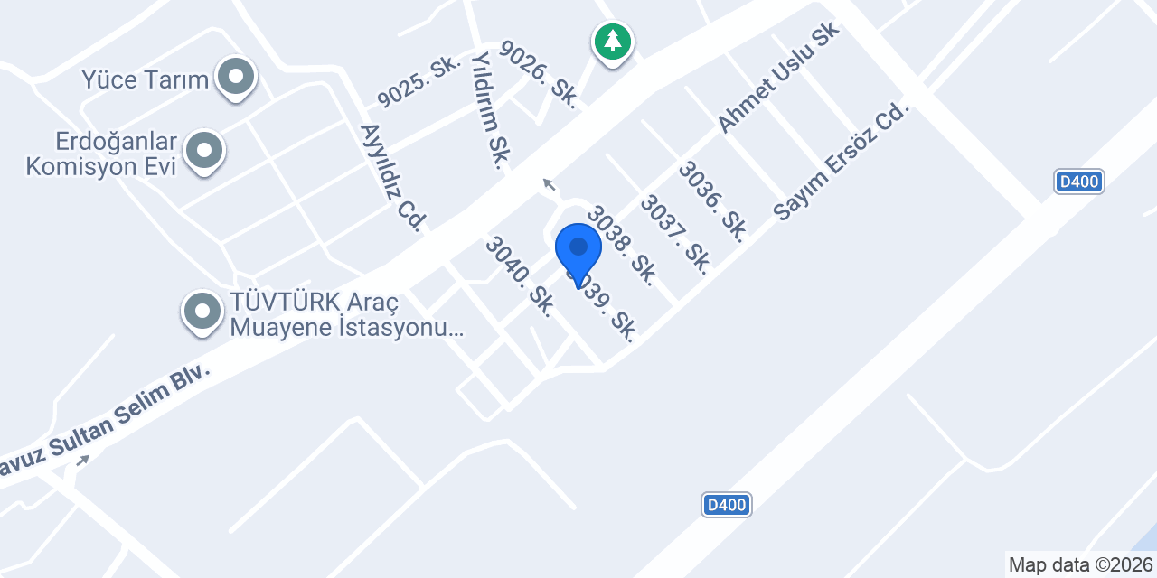Erdoğan Küçük Yedek Parça konumu