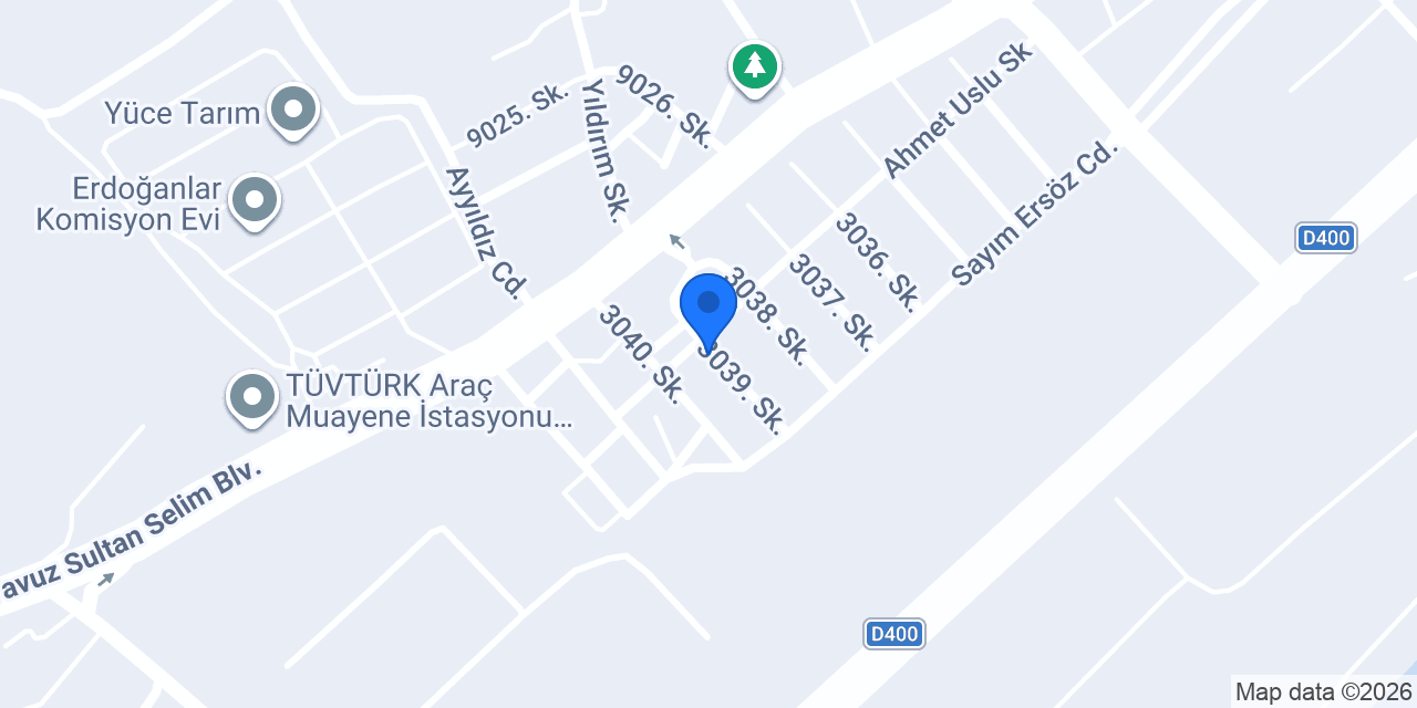 Paşaoğlu Bilgisayarlı Rot Balans Servisi konumu