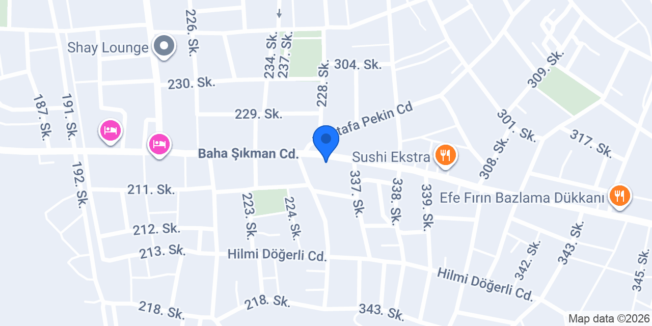 Diş Hekimi Eda Saraçoğlu Parmaksız konumu