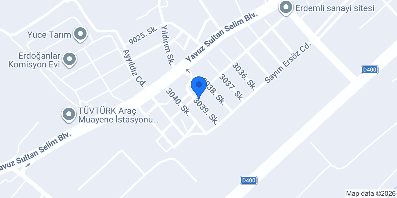 LastikPark - Paşaoğlu Rot Balans konumu