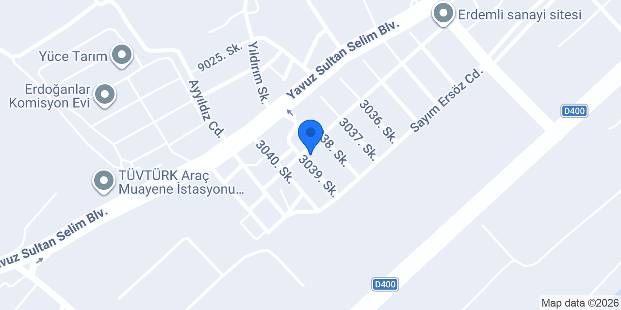 Yağız Chip Tuning konumu