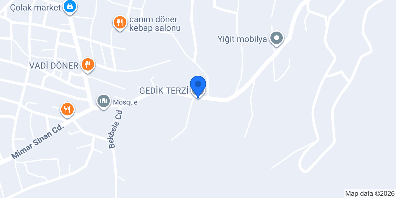 GEDİK TERZİ konumu