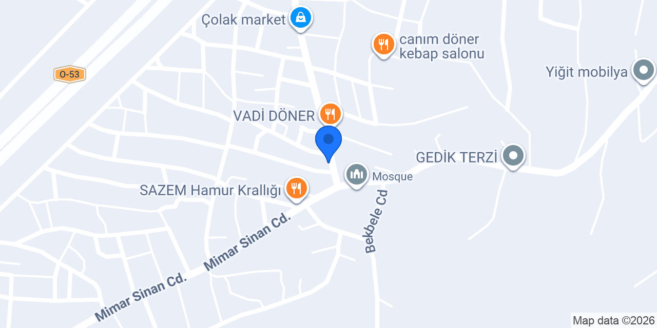 TERZİ YAKUP-DÖNMEZ GİYİM konumu