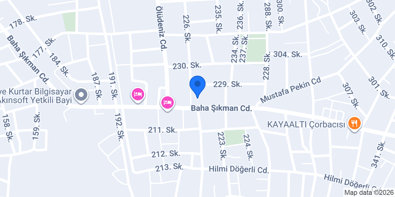 DEKOR PERDE konumu