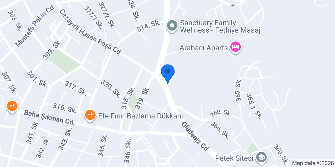 Arya Web Tasarım ve Yazılım konumu