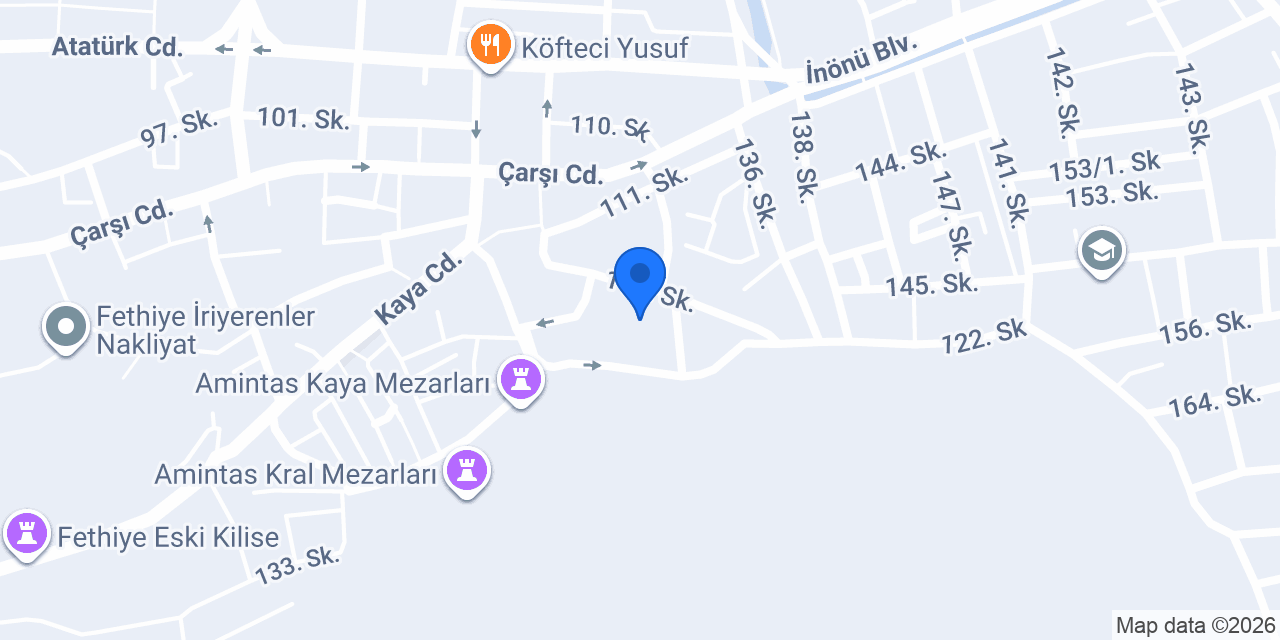 Nev Fethiye konumu