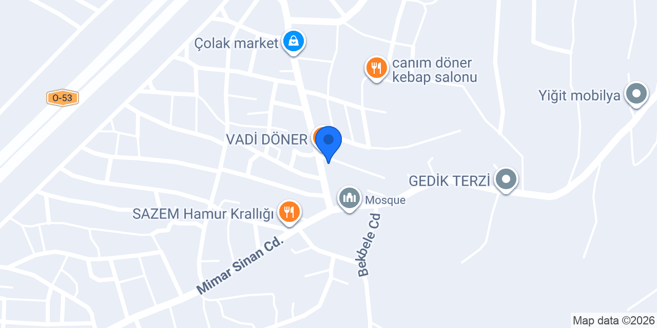 ÇOLAK TİCARET PROFİLO konumu