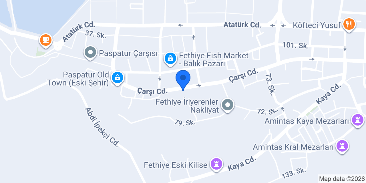 Seydi Usta - Fethiye'nin kebapçısı konumu