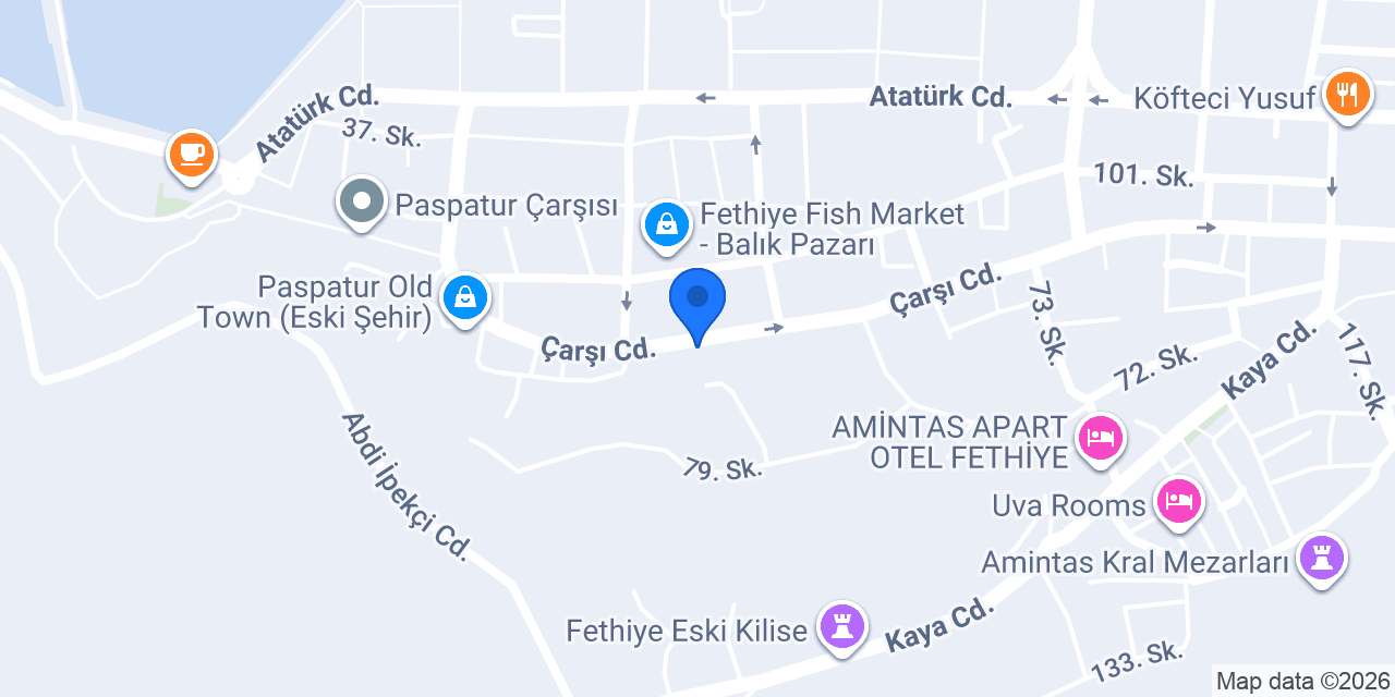 Fethiye Teknik Bilişim konumu