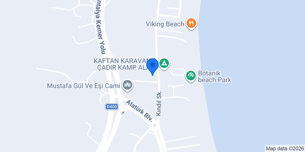 Minta Karavan & Kamp Alanı-Kemer konumu