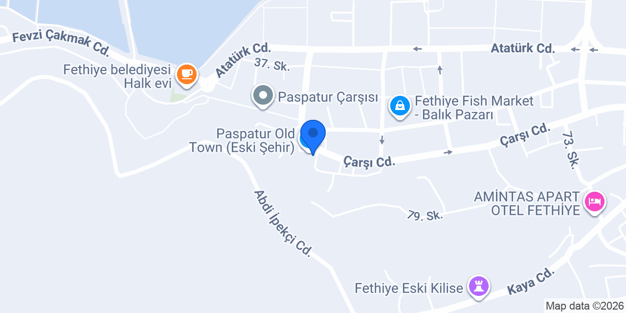 Fethiye Halk Kilisesi Derneği konumu