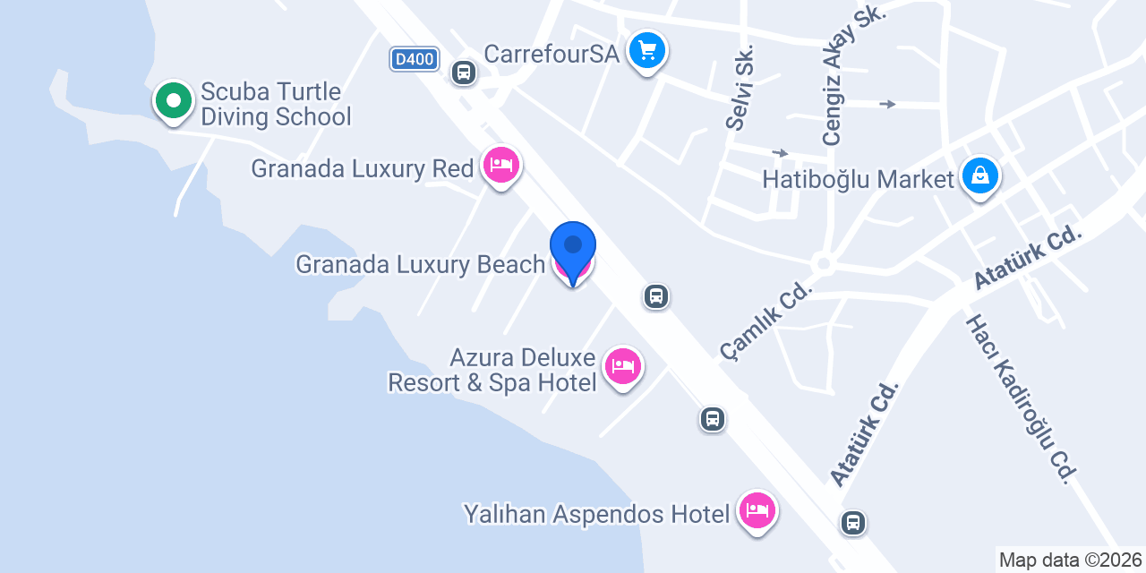 Granada Luxury Beach konumu