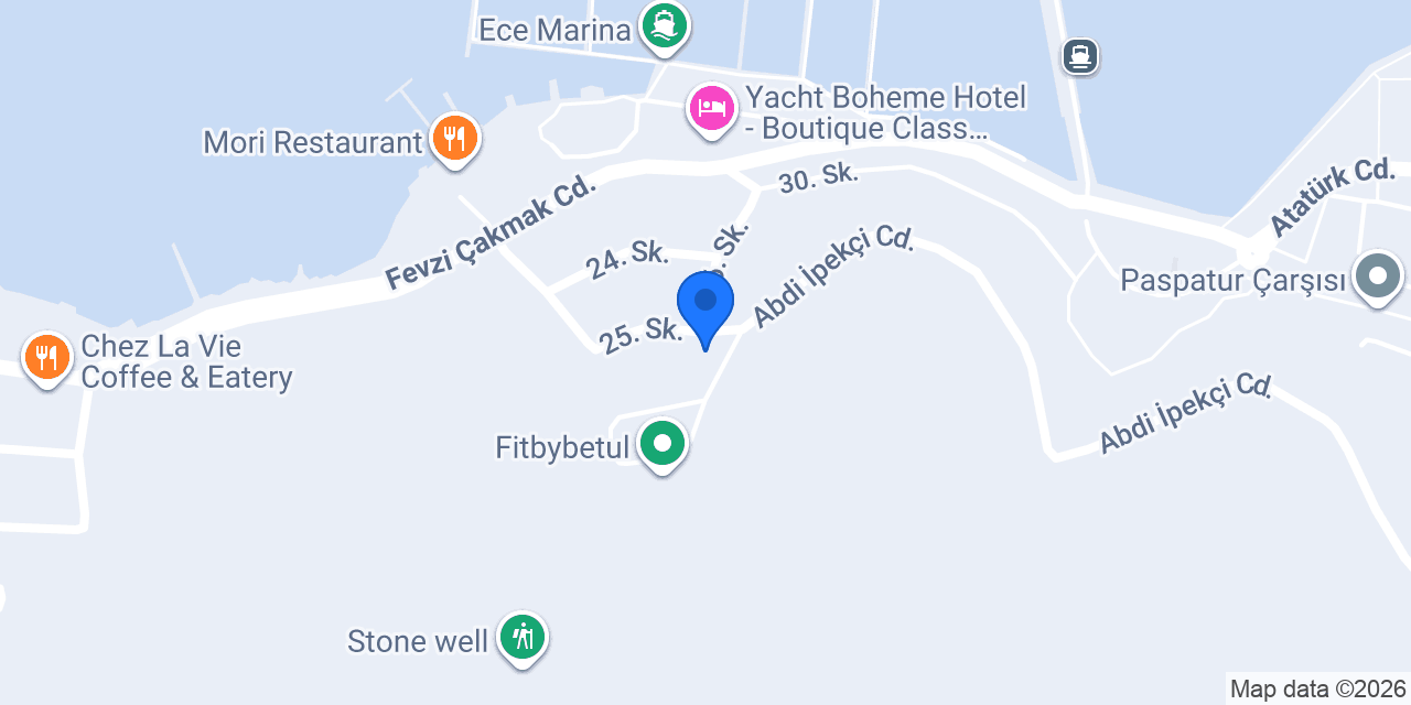 Suna Suites Hotel & Fethiye konumu
