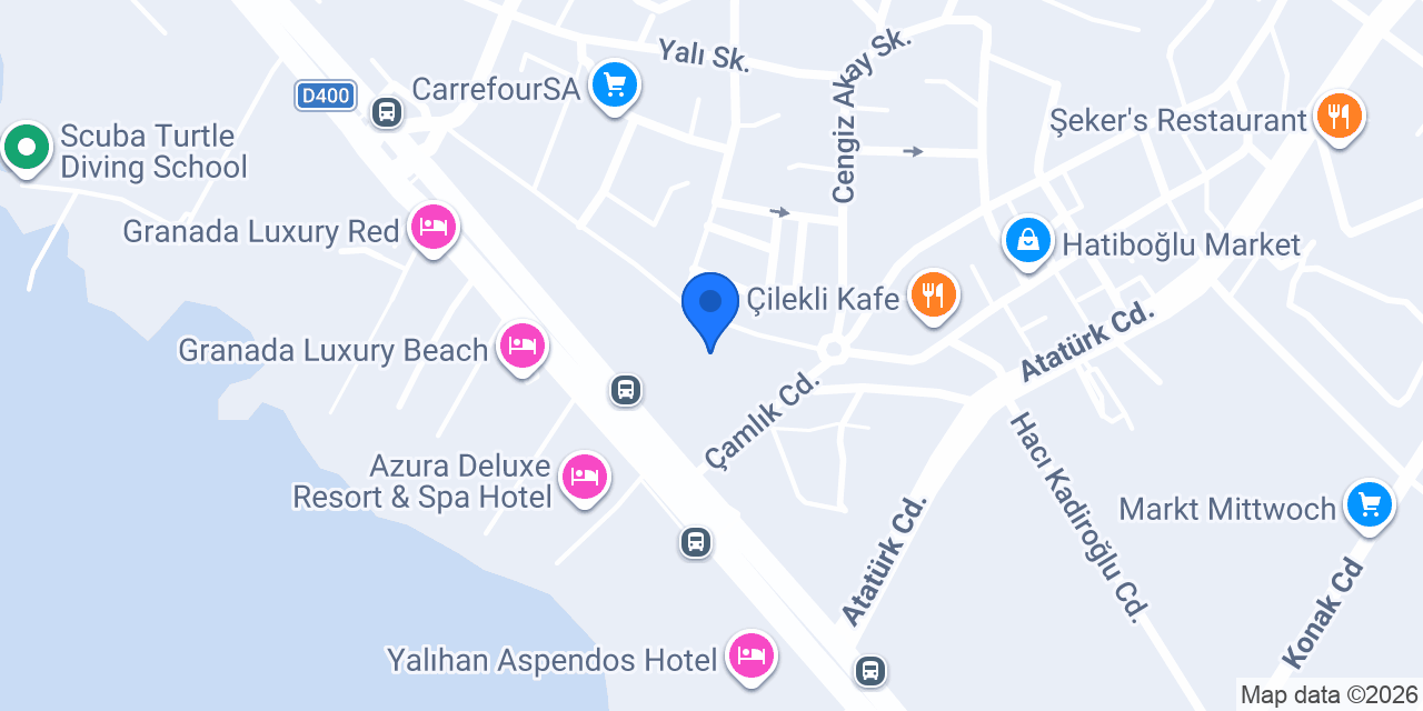 Koza Mui Masaj salonu konumu