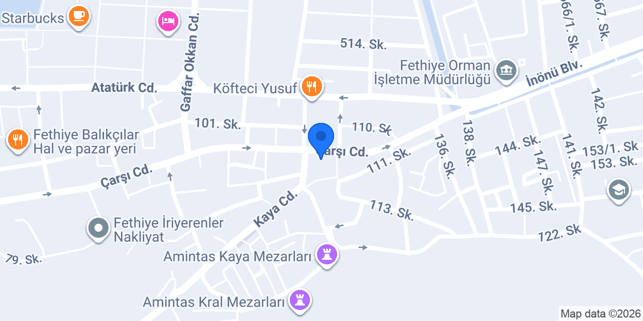 Saray Cam konumu