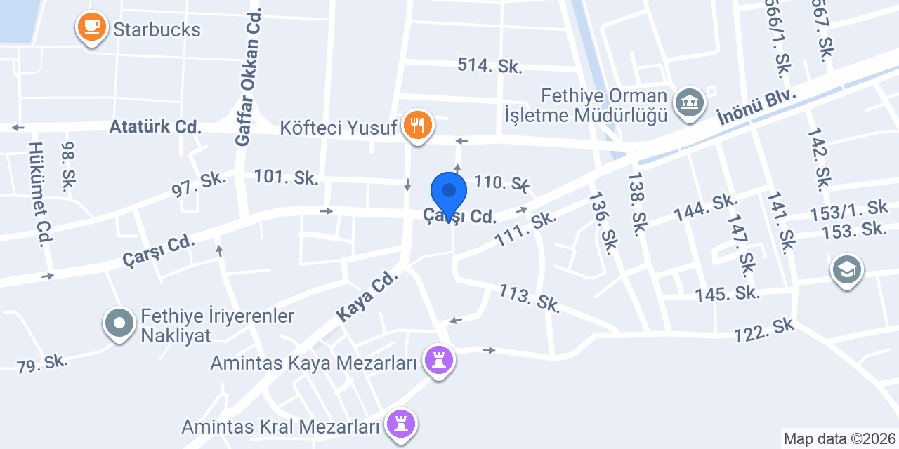 Buket Çiçek konumu
