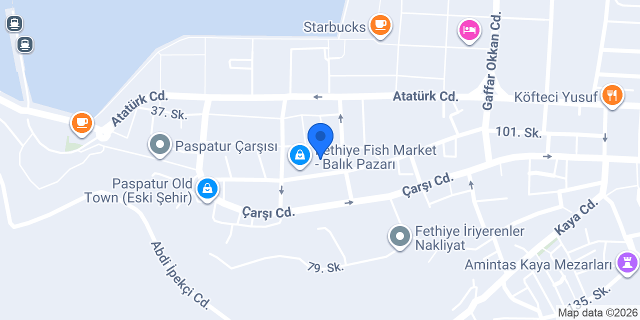 Çıtır Balık Restaurant konumu