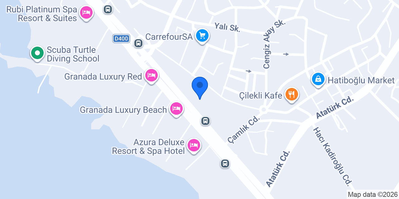 Vizyon Teras Restaurant Cafe & Bar konumu