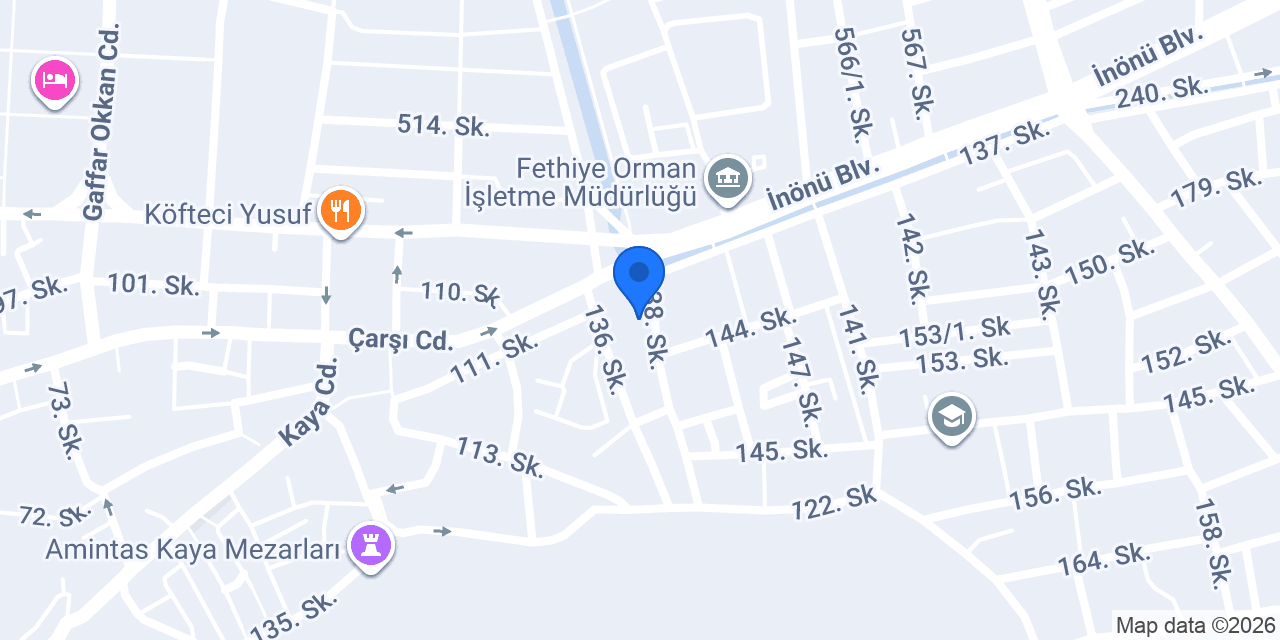 İŞLER KİTABEVİ FETHİYE ŞUBE konumu