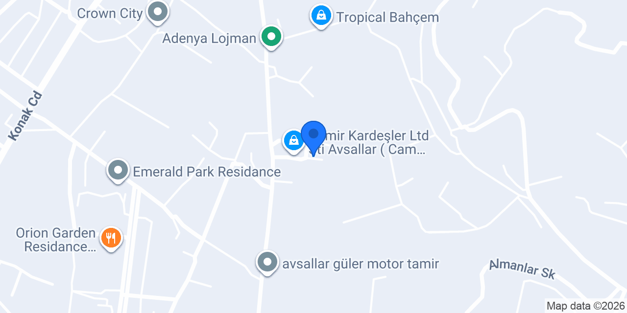 MD ALANYA YAPI AVSALLAR CAM BALKON DÜNYASI konumu