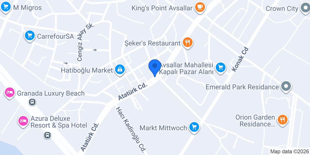 ÖZ YILDIZ ELEKTRİK AVİZE konumu