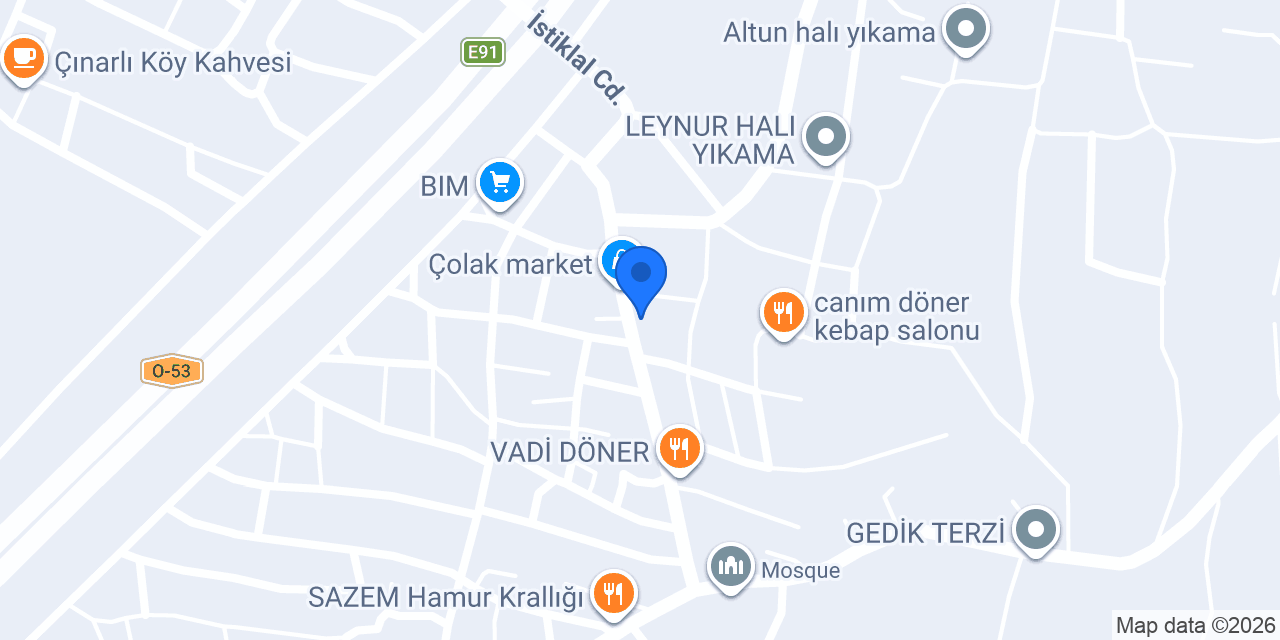 Kınalı Çilingir, Anahtar & Bıçakçılık konumu
