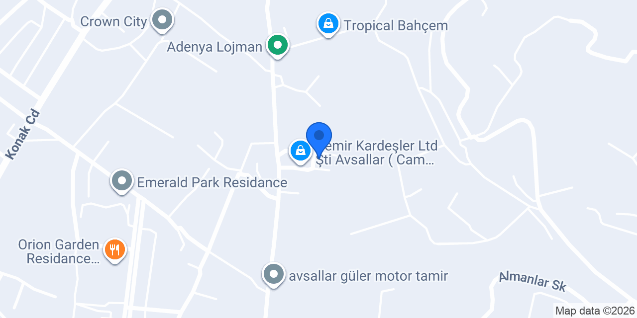 Özdesen Mermer Granit konumu