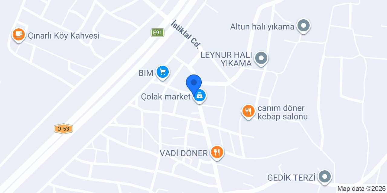 Hanımeli terzi konumu