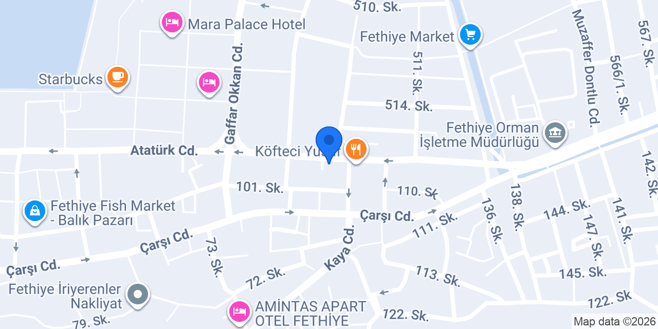 Efe Cafe & Fast Food konumu