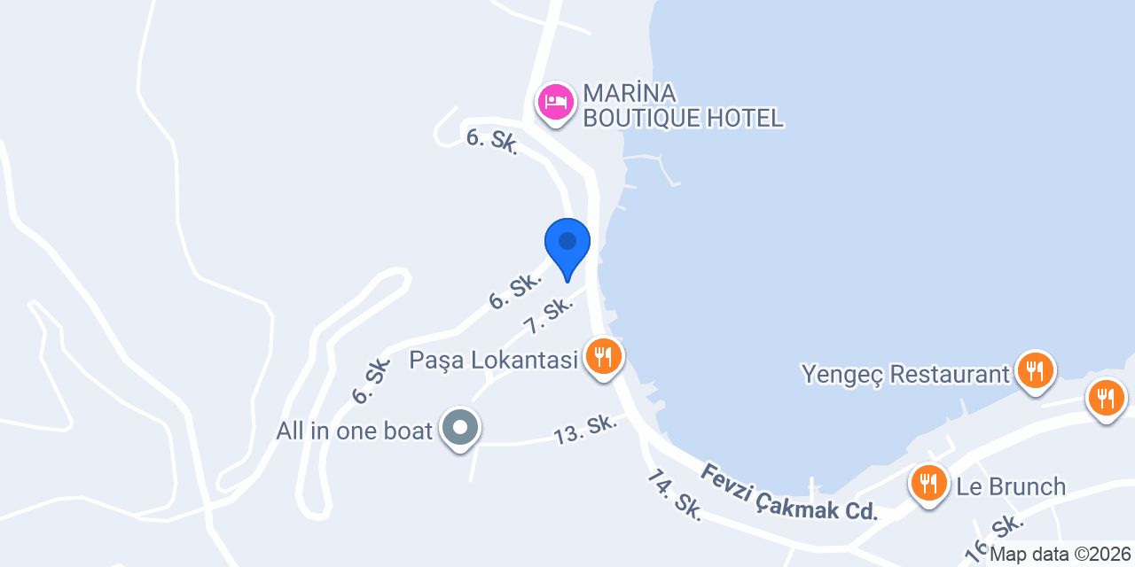 Aktaş Yatçılık konumu