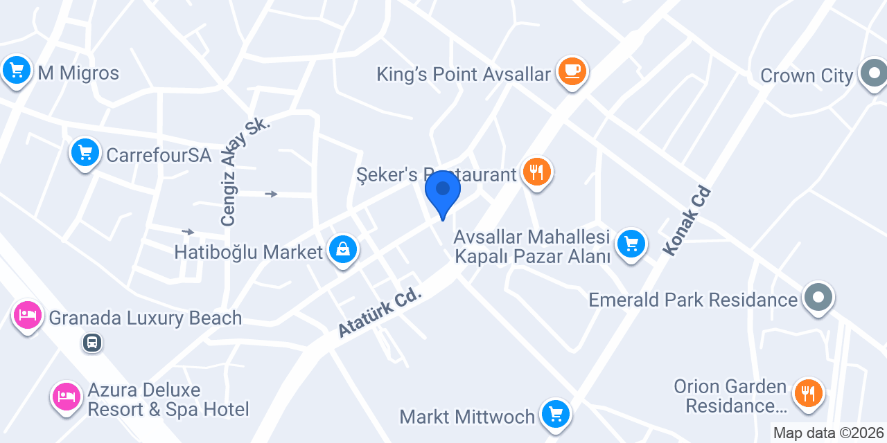 ATALAY ANAHTAR ÇİLİNGİR&OTOMATİK KAPI SİSTEMLERİ konumu