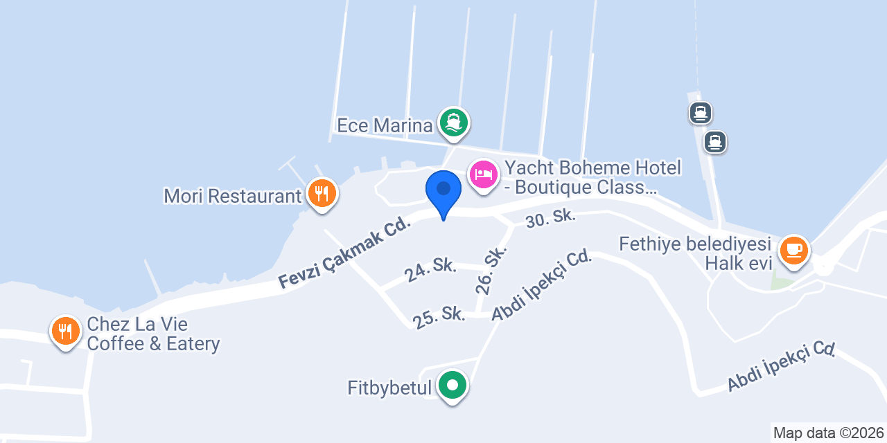 Fethiye Guest House konumu
