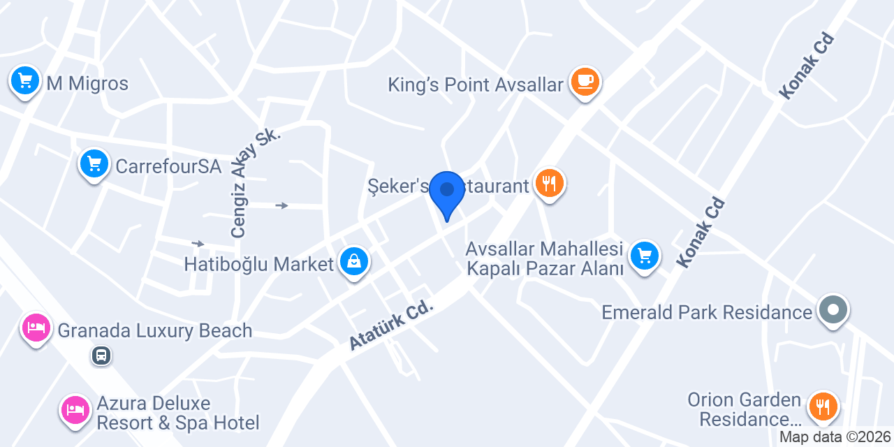 akdeniz elektrik hafriyat konumu