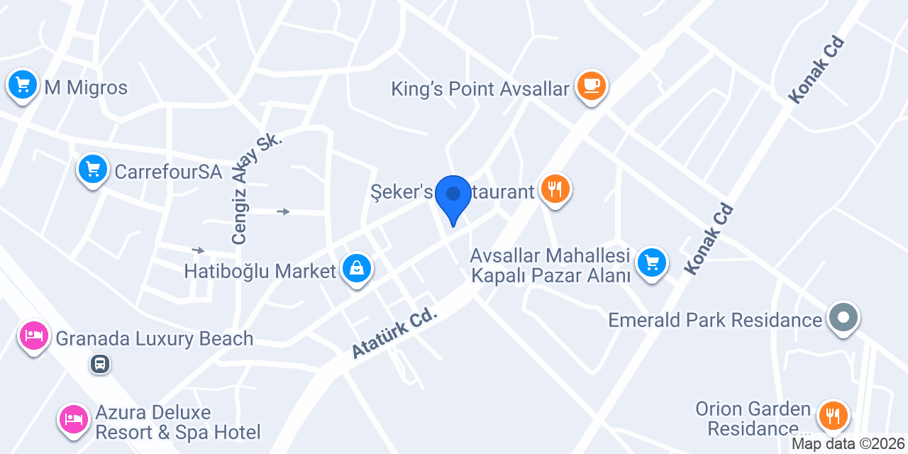 PONÇİK TERZİ konumu