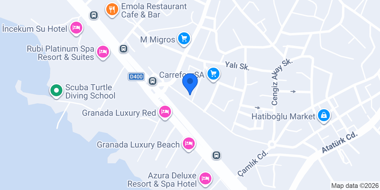 Deniz cafe konumu