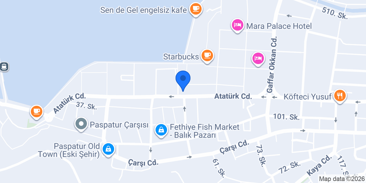 Birlik Sahil Taksi konumu