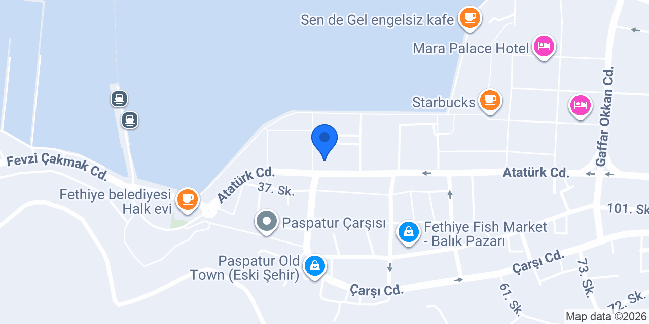 Fethiye 3. Noterliği konumu